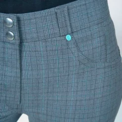 FLAGS&CUP Pantalon d'équitation femme Checks><noscript><img data-lazyloaded=