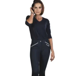 FLAGS&CUP Pantalon d'équitation femme Cayenne full grip><noscript><img data-lazyloaded=