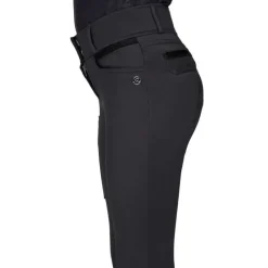 QHP Pantalon d'équitation pour enfant Fayen full grip><noscript><img data-lazyloaded=