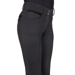 QHP Pantalon d'équitation pour enfant Fayen full grip><noscript><img data-lazyloaded=