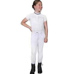 QHP Pantalon d'équitation pour enfants Kae><noscript><img data-lazyloaded=