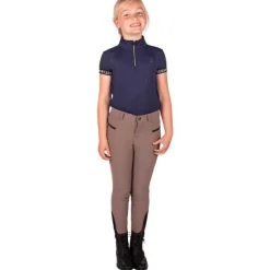 QHP Pantalon d'équitation Rylee Junior Grip>Enfant Pantalon Et Legging