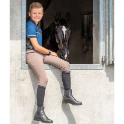QHP Pantalon d'équitation Rylee Junior Grip><noscript><img data-lazyloaded=