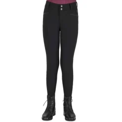 QHP Pantalon d'équitation Zahra Junior full grip><noscript><img data-lazyloaded=