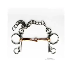 UMBRIA Pelham Poney Cuivre> Mors Pelham