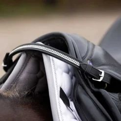 QHP Poignée de selle Rhinestone> Selle En Cuir|Poignée De Selle