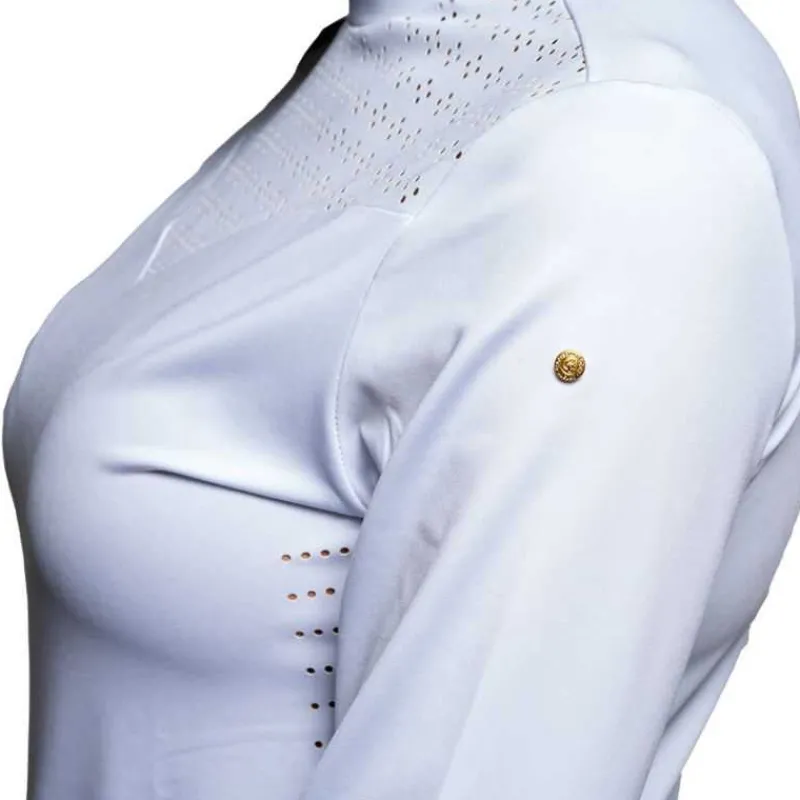 FLAGS&CUP Polo de Concours Femme Isla ML Flags & Cup> Polo Et Chemise De Concours