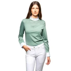 FLAGS&CUP Polo de Concours Femme Isla ML Flags & Cup><noscript><img data-lazyloaded=