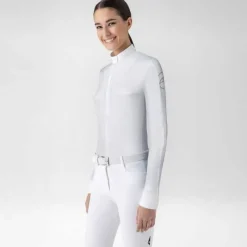 EQUILINE Polo de concours femme ML Estock> Polo Et Chemise De Concours