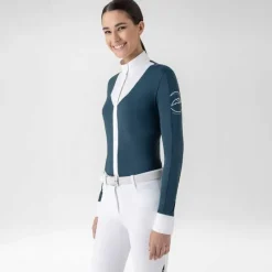 EQUILINE Polo de concours femme ML Estock><noscript><img data-lazyloaded=
