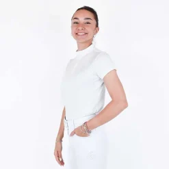 TIME TO RIDE Polo de Concours Femme Ornella MC> Polo Et Chemise De Concours
