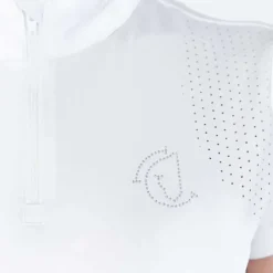 TIME TO RIDE Polo de Concours Femme Ornella MC><noscript><img data-lazyloaded=
