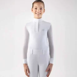 EQUILINE Polo de concours fille ML Cozio><noscript><img data-lazyloaded=