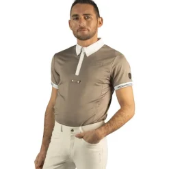 FLAGS&CUP Polo de concours homme manches courtes Bankso><noscript><img data-lazyloaded=