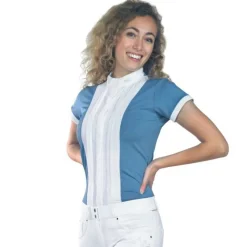 FLAGS&CUP Polo de concours MC pour femme Diamantina> Polo Et Chemise De Concours