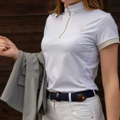FLAGS&CUP Polo de concours MC pour fille Andria>Enfant Tenue De Concours