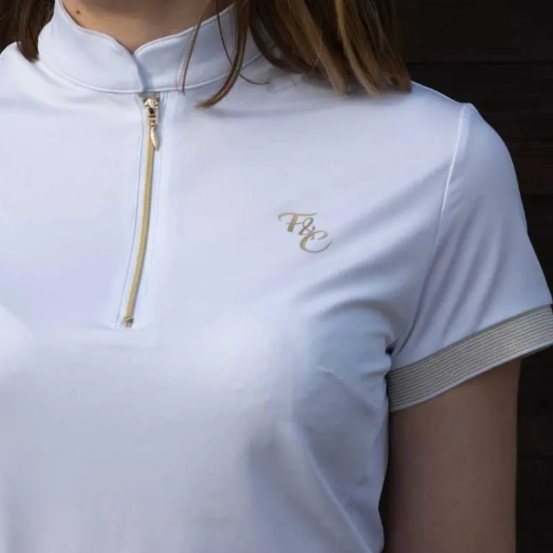 FLAGS&CUP Polo de concours MC pour fille Andria>Enfant Tenue De Concours