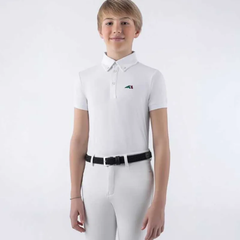 EQUILINE Polo de concours pour garçon Jeremyk>Enfant Tenue De Concours