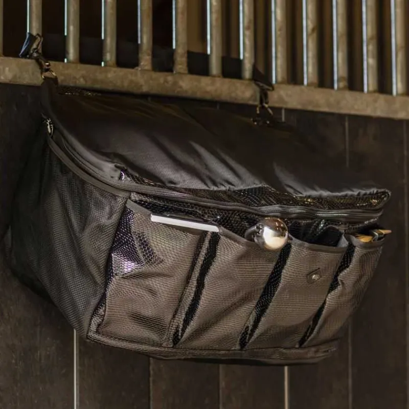QHP Porte-accessoires Croco> Porte Accessoires, Rangements Et Sacs|Coffre Et Sac De Pansage