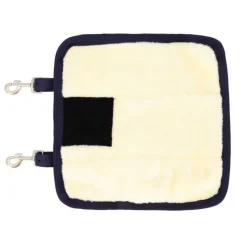 QHP Rallonge de poitrail fausse fourrure> Accessoires Couverture