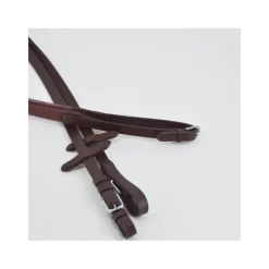 STATIONATA Rênes Caoutchouc 16mm Boucle Argent><noscript><img data-lazyloaded=