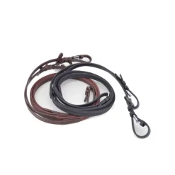STATIONATA Rênes Caoutchouc 13mm Boucle Argent> Rênes Et Arrêtoirs