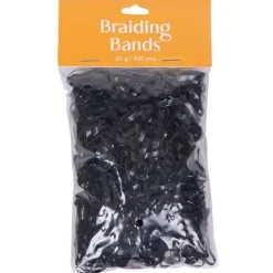 Q-ESSENTIALS Sachet d'élastiques plats à natter> Nattage
