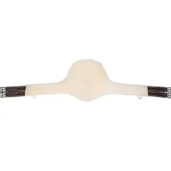 QHP Sangle bavette avec fourrure détachable><noscript><img data-lazyloaded=