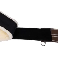 QHP Sangle bavette avec fourrure détachable><noscript><img data-lazyloaded=