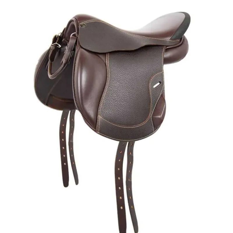STATIONATA Selle Candice Junior> Selle En Cuir|Selle Poney Et Bardette