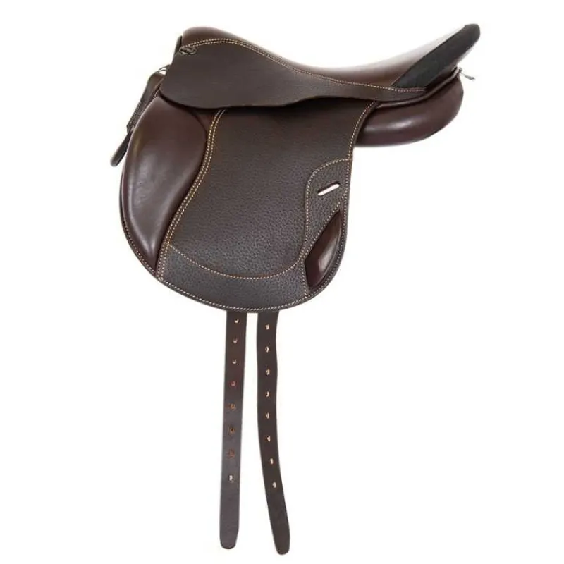 STATIONATA Selle Candice Junior> Selle En Cuir|Selle Poney Et Bardette