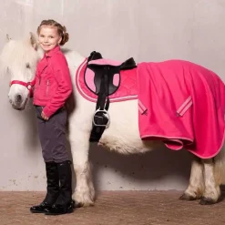 QHP Selle Shetland équipée> Selle Synthétique|Selle Poney Et Bardette