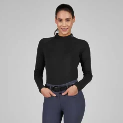 PIKEUR Sous-pull femme à col roulé Athleisure><noscript><img data-lazyloaded=