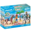 PLAYMOBIL Starter pack Amelia et Ben avec chevaux> Jouet Et Peluche