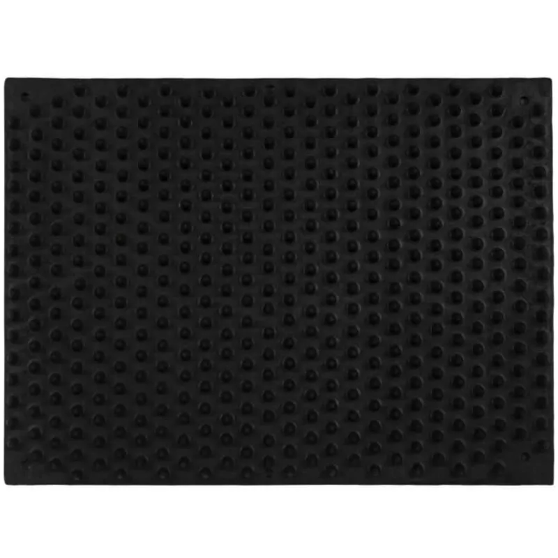 QHP Tapis de grattage et de massage caoutchouc> Jouets Pour Chevaux|Massage