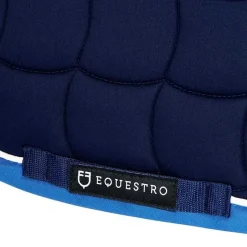 EQUESTRO Tapis de Selle mixte Coton><noscript><img data-lazyloaded=