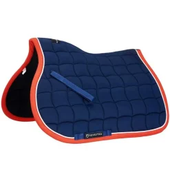 EQUESTRO Tapis de Selle mixte Coton><noscript><img data-lazyloaded=