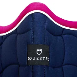 EQUESTRO Tapis de Selle mixte Coton><noscript><img data-lazyloaded=