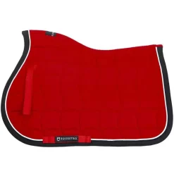 EQUESTRO Tapis de Selle mixte Coton><noscript><img data-lazyloaded=