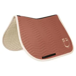 EQUESTRO Tapis de selle mixte Wave Redwood antique White> Tapis Mixte Et Cso