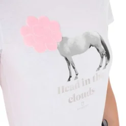 EQUESTRO Tee-shirt nuage pour femme><noscript><img data-lazyloaded=