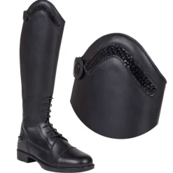 QHP Top de personnalisation bottes Jaimy Croco>Enfant Bottes D'Équitation|Chaussant Junior