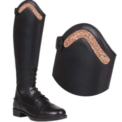 QHP Top de personnalisation bottes Jaimy Sparkle>Enfant Bottes D'Équitation|Chaussant Junior