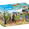 PLAYMOBIL Zoe et Blaze avec parcours d'obstacles> Jouet Et Peluche